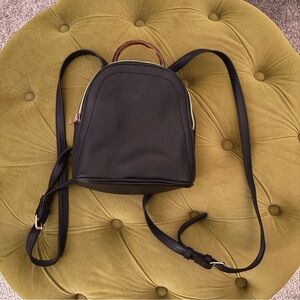 🖤Black Mini Backpack